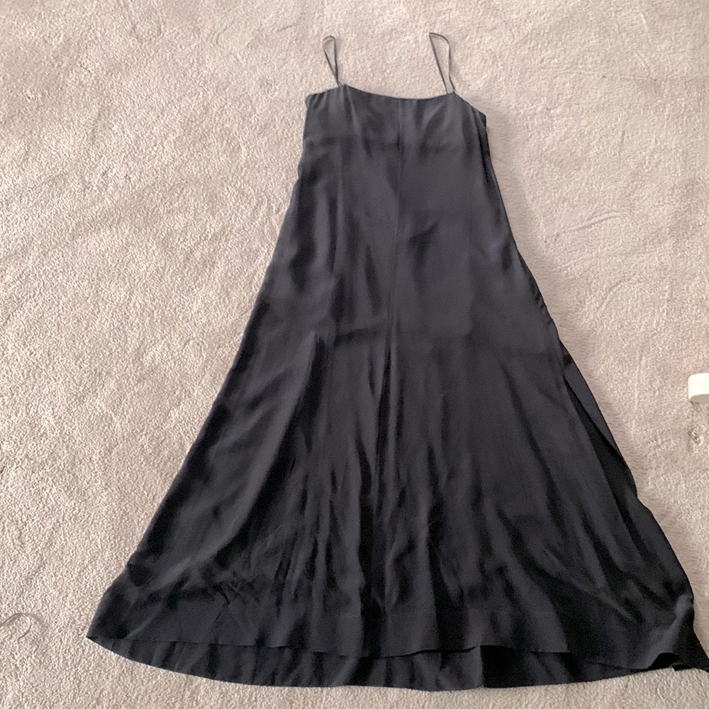 Theory Silk Maxi Dress